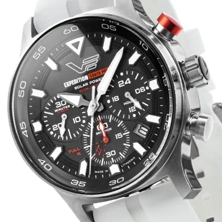 Vostok Europe South Pole Solar VR42-592A761 - biały zegarek męski 200m