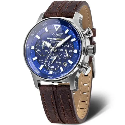 Vostok Europe South Pole Solar VR42-592A762 - biały zegarek męski 200m