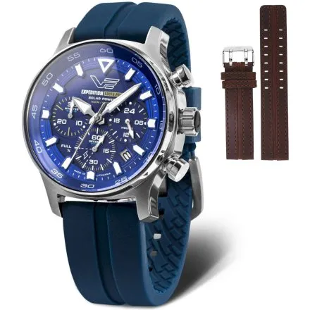 Vostok Europe South Pole Solar VR42-592A762 - niebieski zegarek męski 200m
