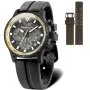 Vostok Europe South Pole Solar VR42-592C763 zestaw czarny-złoty zegarek męski 200m