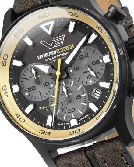 Vostok Europe South Pole Solar VR42-592C763 zestaw czarny-biały zegarek męski 200m