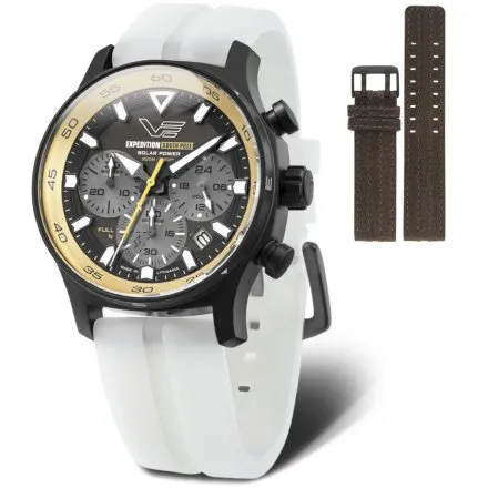Vostok Europe South Pole Solar VR42-592C763 zestaw czarny-biały zegarek męski 200m