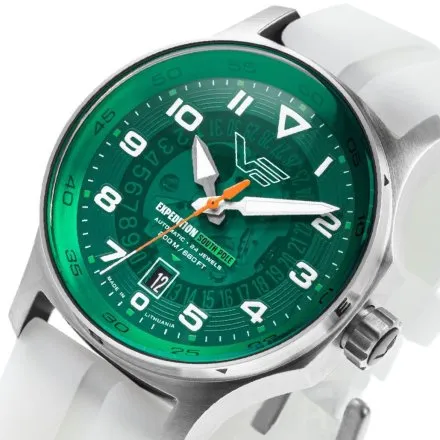 Vostok Europe South Pole Automat biały-zielony NH35A-592A759 zegarek męski 200m