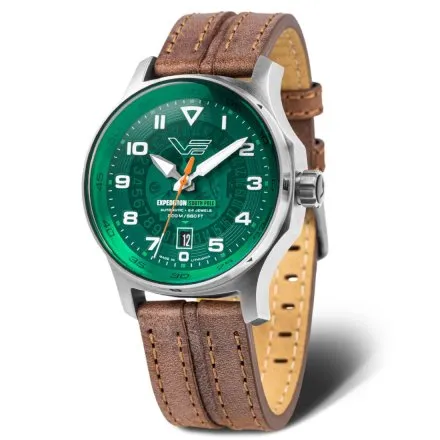 Vostok Europe South Pole Automat srebrny-zielony NH35A-592A759 zegarek męski 200m