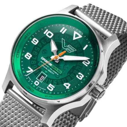 Vostok Europe South Pole Automat srebrny-zielony NH35A-592A759 zegarek męski 200m