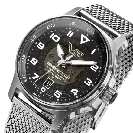 Vostok Europe South Pole Automat srebrny NH35-592A758B zegarek męski 200m
