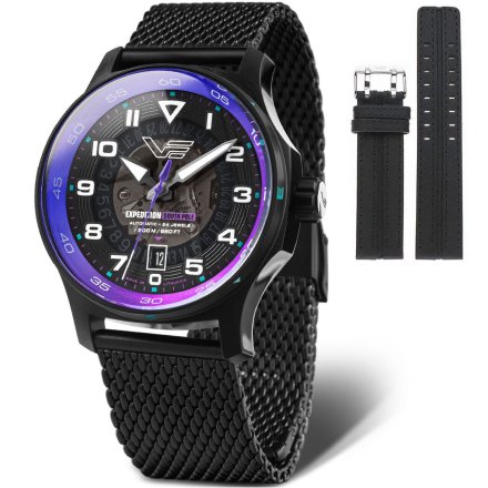 Vostok Europe South Pole Automat czarny z bransoletą NH35-592C760B zegarek męski 200m