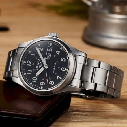 Seiko SRPG27K1 5 Sports Automatic męski zegarek automatyczny na bransolecie