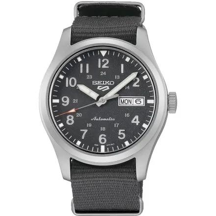 Seiko SRPG31K1 5 Sports Automatic męski zegarek automatyczny czarne pasek