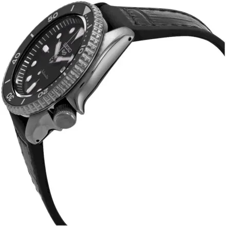 Seiko SRPD65K3 5 Sports Automatic czarny męski zegarek automatyczny