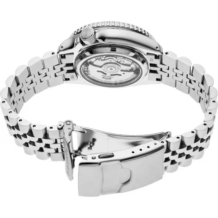 Seiko SSK017K1 5 Sports GMT męski zegarek automatyczny z żółtą tarczą