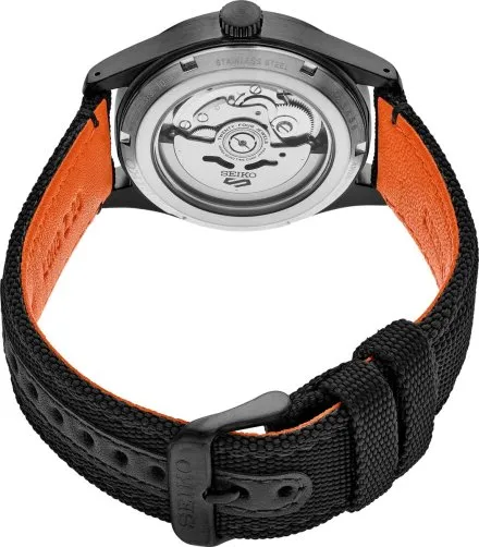 Seiko SRPH33K1 5 Sports Automatic męski zegarek automatyczny z paskiem nylonowym