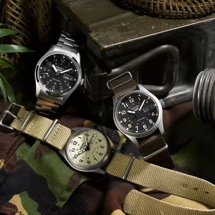 Seiko SRPJ85K1 5 Sports Automatic męski zegarek automatyczny z paskiem nylonowym