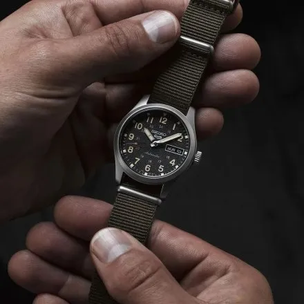Seiko SRPJ85K1 5 Sports Automatic męski zegarek automatyczny z paskiem nylonowym