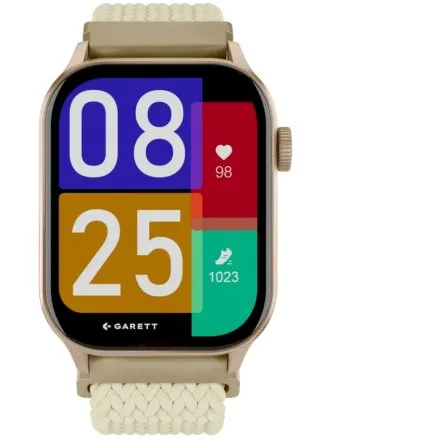 Smartwatch Garett GRC Activity 3 złoty + pasek w zestawie 5904238487259