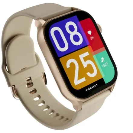 Smartwatch Garett GRC Activity 3 złoty + pasek w zestawie 5904238487259