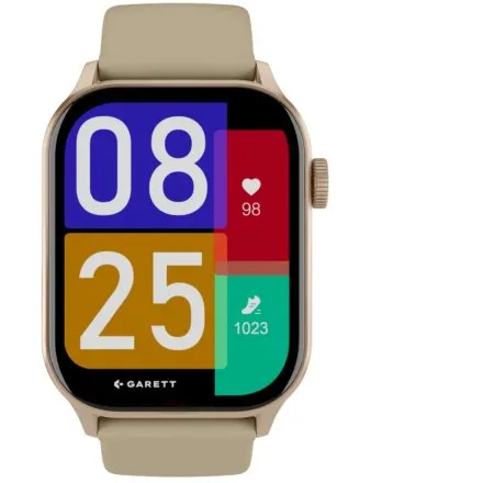 Smartwatch Garett GRC Activity 3 złoty + pasek w zestawie 5904238487259