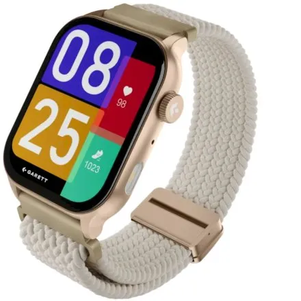 Smartwatch Garett GRC Activity 3 złoty + 2 paski w zestawie 5904238487259