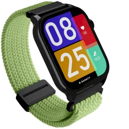 Smartwatch Garett GRC Activity 3 czarny + pasek w zestawie 5904238487242