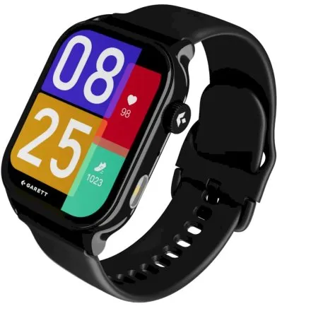 Smartwatch Garett GRC Activity 3 czarny + pasek w zestawie 5904238487242