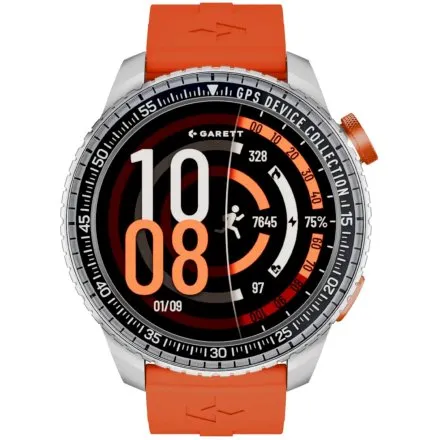 Smartwatch Garett Compass GPS srebrny 5904238487365