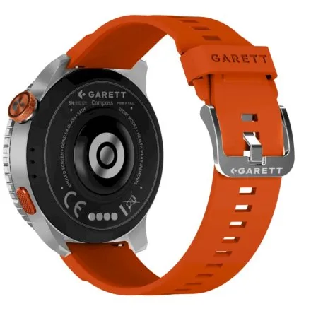 Smartwatch Garett Compass GPS srebrny 5904238487365