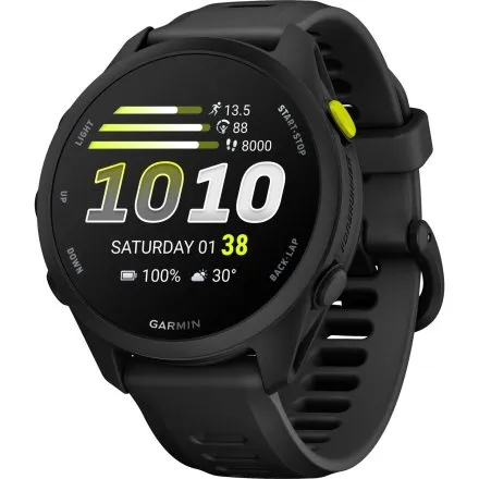 Garmin Forerunner 70 Black 010-04307-00 czarny zegarek GPS do biegania AMOLED