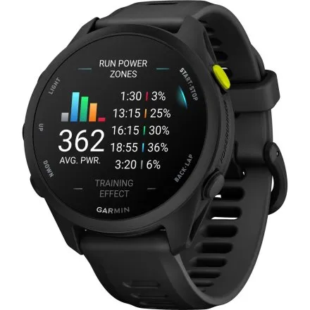 Garmin Forerunner 70 Black 010-04307-00 czarny zegarek GPS do biegania AMOLED