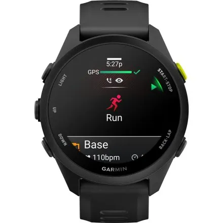 Garmin Forerunner 70 Black 010-04307-00 czarny zegarek GPS do biegania AMOLED