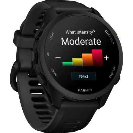 Garmin Forerunner 70 Black 010-04307-00 czarny zegarek GPS do biegania AMOLED