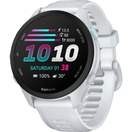 Garmin Forerunner 70 Whitestone 010-04307-01 biały zegarek GPS do biegania AMOLED