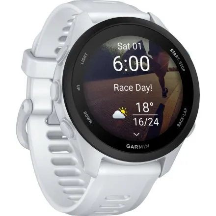 Garmin Forerunner 70 Whitestone 010-04307-01 biały zegarek GPS do biegania AMOLED