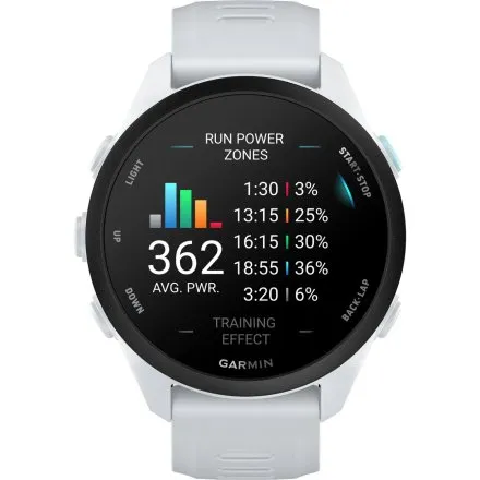 Garmin Forerunner 70 Whitestone 010-04307-01 biały zegarek GPS do biegania AMOLED