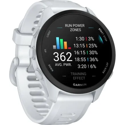Garmin Forerunner 70 Whitestone 010-04307-01 biały zegarek GPS do biegania AMOLED
