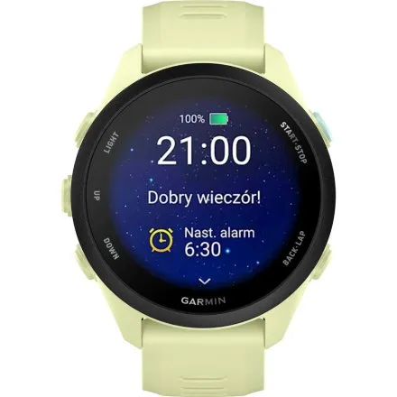 Garmin Forerunner 70 Citron 010-04307-02 żóły zegarek GPS do biegania AMOLED