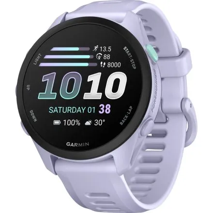 Garmin Forerunner 70 Cool Lavender 010-04307-03 fioletowy zegarek GPS do biegania AMOLED