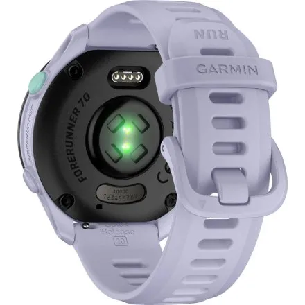 Garmin Forerunner 70 Cool Lavender 010-04307-03 fioletowy zegarek GPS do biegania AMOLED