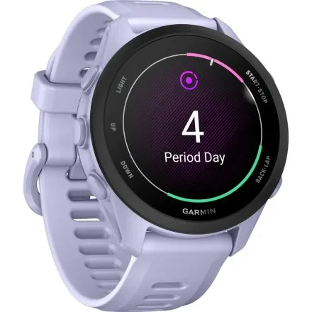 Garmin Forerunner 70 Cool Lavender 010-04307-03 fioletowy zegarek GPS do biegania AMOLED