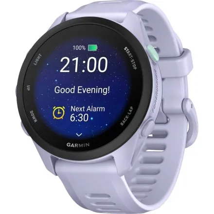 Garmin Forerunner 70 Cool Lavender 010-04307-03 fioletowy zegarek GPS do biegania AMOLED