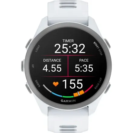 Garmin Forerunner 170 Whitestone 010-03920-01 biały zegarek GPS do biegania AMOLED