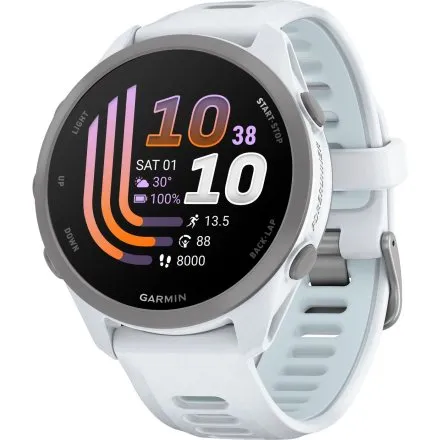 Garmin Forerunner 170 Whitestone 010-03920-01 biały zegarek GPS do biegania AMOLED