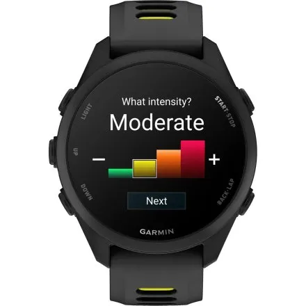 Garmin Forerunner 170 Music Black 010-03920-10 czarny zegarek GPS do biegania AMOLED