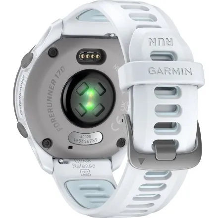 Garmin Forerunner 170 Music Whitestone 010-03920-11 biały zegarek GPS do biegania AMOLED