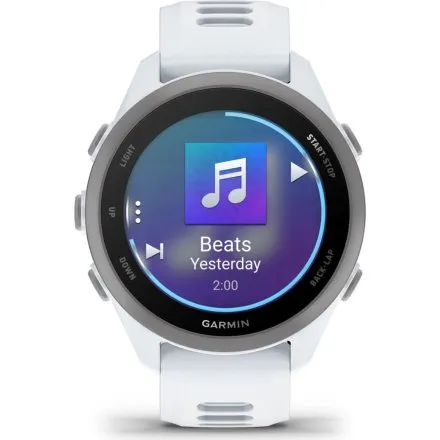 Garmin Forerunner 170 Music Whitestone 010-03920-11 biały zegarek GPS do biegania AMOLED