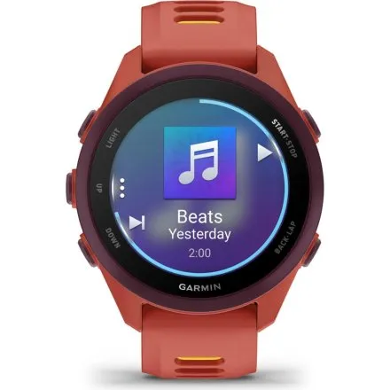 Garmin Forerunner 170 Music Red Pink 010-03920-13 czerwony zegarek GPS do biegania AMOLED