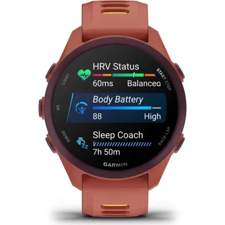 Garmin Forerunner 170 Music Red Pink 010-03920-13 czerwony zegarek GPS do biegania AMOLED