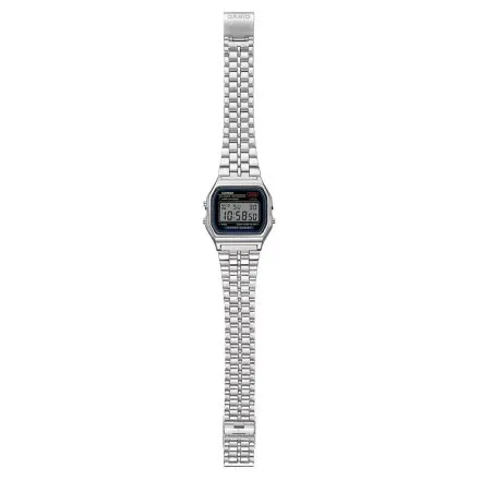 Casio Vintage A159WE-1EF srebrny zegarek w stylu retro z wyświetlaczem