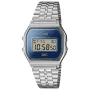 Casio Vintage Seigaiha A159WEVJ-2ER srebrny zegarek w stylu retro Limitowana Edycja