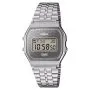 Casio Vintage Seigaiha A159WEVJ-7ER srebrny zegarek w stylu retro Limitowana Edycja