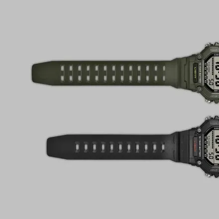 Zegarek Casio Sport AE-1600HX-3AVEF zielony z wyświetlaczem 